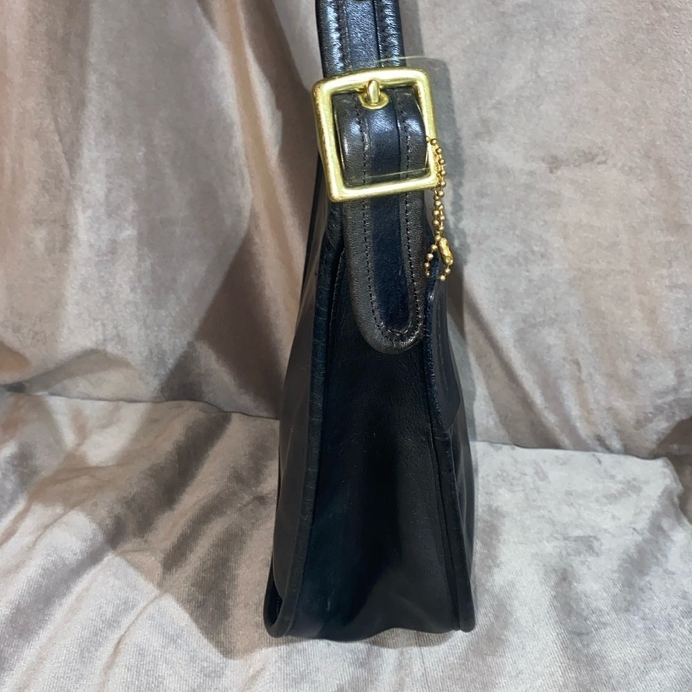 Coach Janice 9950 Black Leather Shoulder Bag - Picture 12 of 13